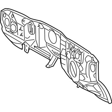 Lexus 55101-35A00 Panel Sub-Assy, Dash