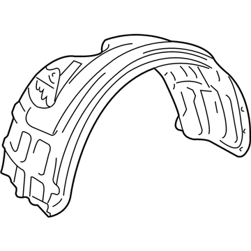 Toyota 53876-AA011 Fender Liner