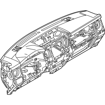 Ford EC3Z-2504320-CA Instrument Panel