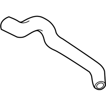 Nissan 21501-7B000 Hose-Radiator, Upper