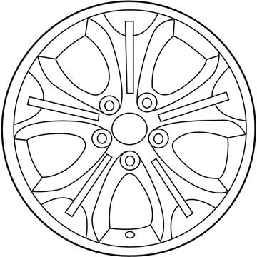 Hyundai 52910-A5550 17 Wheel 5X115Mm