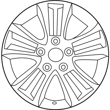 Hyundai 52910-A5350 (Hatchback) 16 Inch Wheel