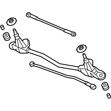 Honda 76530-SLN-A01 Link, FR. Wiper