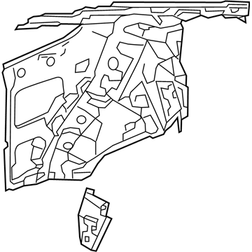 Honda 64300-TS8-309ZZ Panel Comp R, RR I