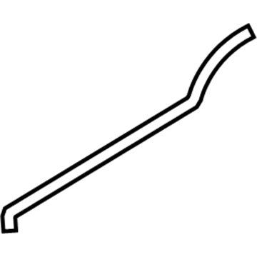 Nissan 82515-7Z000 Rod-Lock Knob, LH