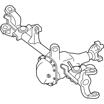 Mopar 68304505AB Axle-Service Front