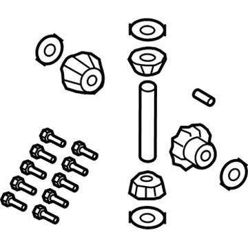 Mopar 68004075AB Gear Kit-Center Differential