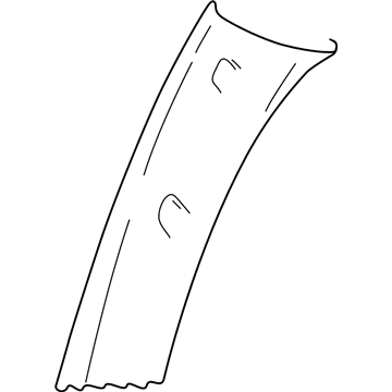 GM 12362993 Molding, Windshield Side Upper Garnish