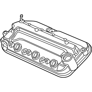 Acura 12320-R70-A00 Cover, Rear Cylinder Head