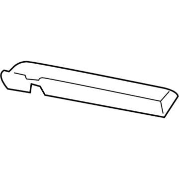 Mopar 5067665AE WEATHERSTRIP-Rear Quarter Window