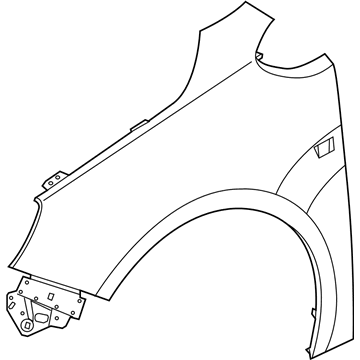 GM 13350343 Fender