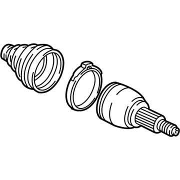 Ford F6DZ3B413AA Outer Joint Assembly