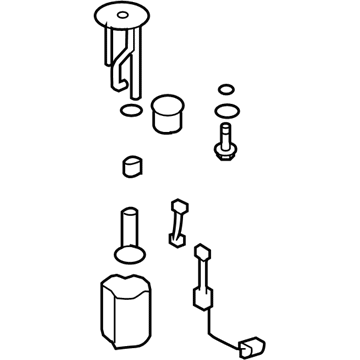 Lexus 77020-60342 Tube Assy, Fuel Suction W/Pump & Gage