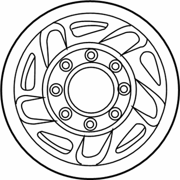 Mopar 52057939AD Steel Wheel