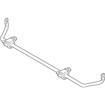 BMW 31-35-7-850-119 Stabilizer Front With Rubber Mounting