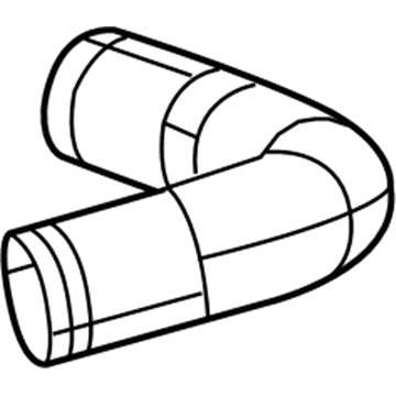 Mopar 52014866AB Hose-Charge Air Cooler