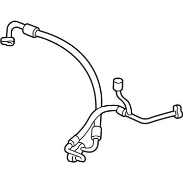 Ford F81Z-19D850-CB Hose & Tube Assembly