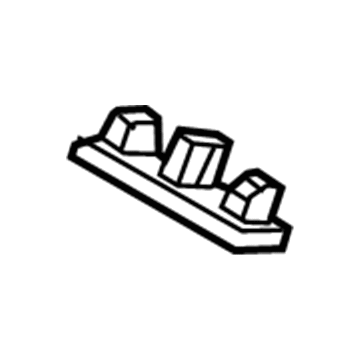 Kia 81210H8000 Striker Assembly-Tail Gate