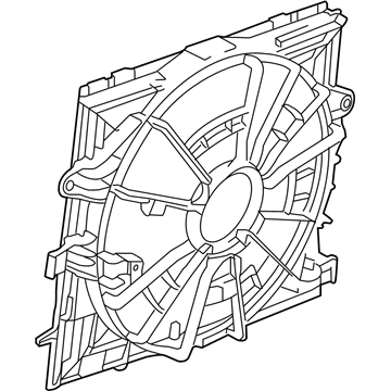 GM 84001483 Fan Shroud