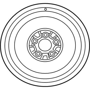 Nissan 40300-CF47B Spare Tire Wheel Assembly