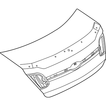 Ford DG1Z-5440110-A Trunk Lid