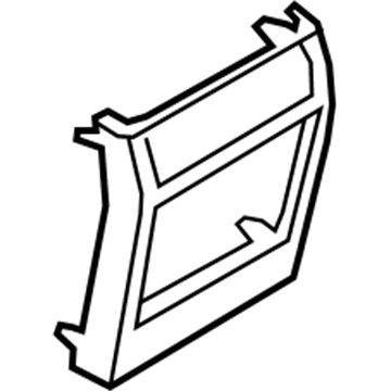 BMW 51-16-9-281-446 Cover Centre Console, Rear