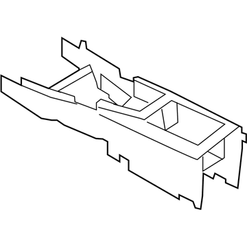BMW 51-16-9-252-117 Carrier, Centre Console