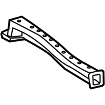 Lexus 51207-60010 Crossmember Sub-Assy, Frame, NO.7