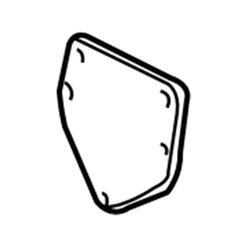 BMW 51-43-7-056-245 Cover For Mid-Range Loudspeaker Cut-Out