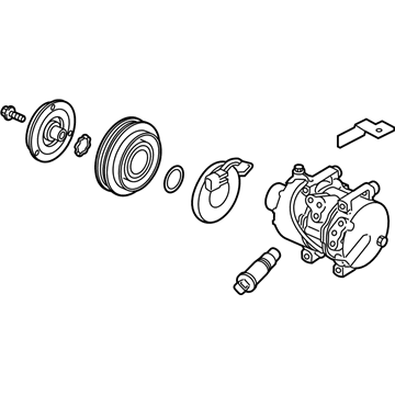 Kia 977012S500 Air Conditioner Compressor Assembly