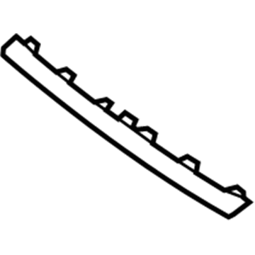 Kia 86581E4000 Moulding-Front Bumper
