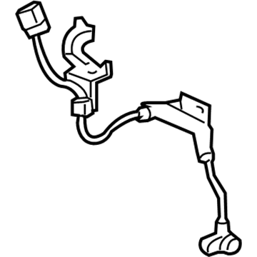 Honda 57475-S6D-E01 Sensor Assembly, Left Rear