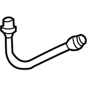 Honda 01466-S5A-J04 Hose Set, Right Rear Brake