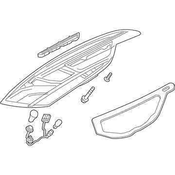 GM 39077220 Tail Lamp Assembly