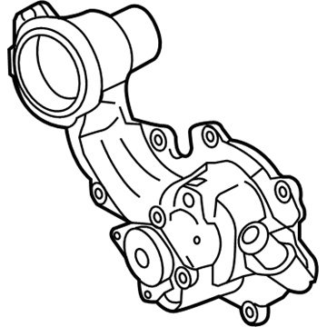 Ford FT4Z-8501-G Water Pump Assembly
