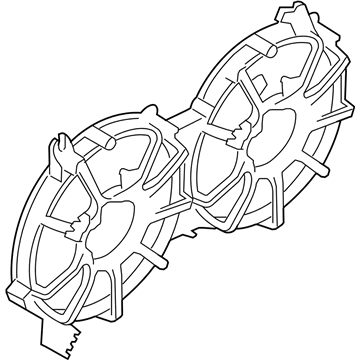 Infiniti 21483-JK00A SHROUD Assembly