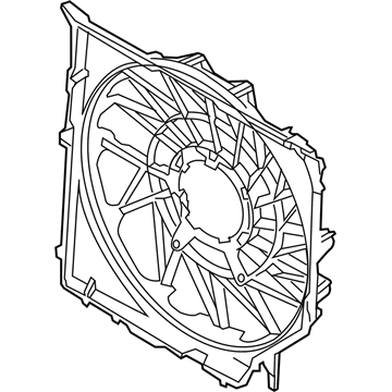 BMW 17-11-3-415-242 Fan Shroud