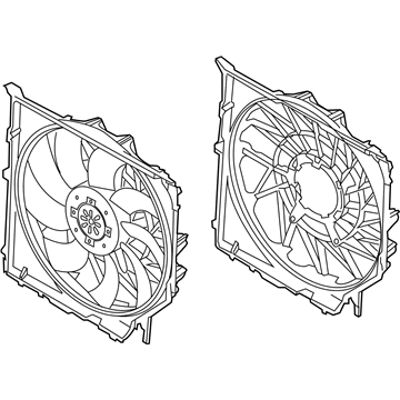 BMW 17-11-3-400-022 Fan Housing