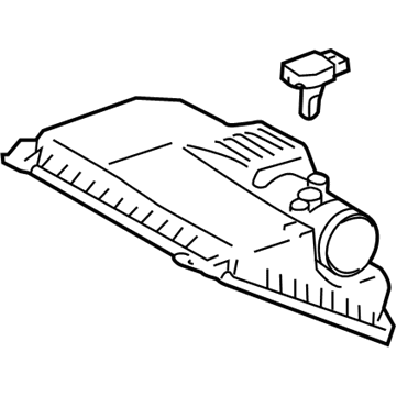 Lexus 17705-50160 Cap Sub-Assy, Air Cleaner