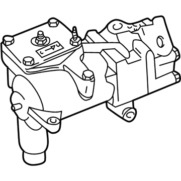 BMW 32-13-1-141-335 Exchange Hydro Steering Gear Servotronic