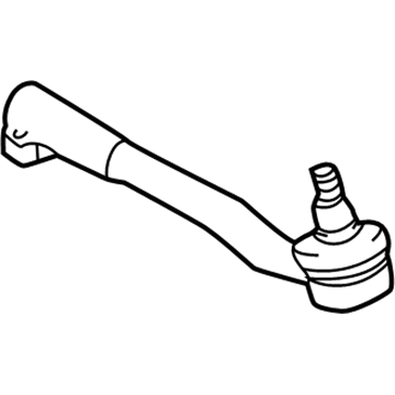 BMW 32-21-1-141-345 Left Side Tie Rod