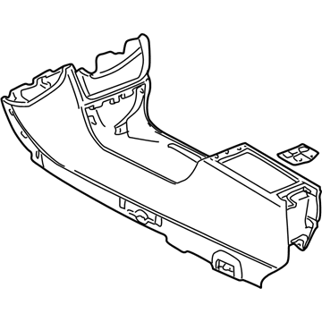 GM 89039670 Retainer Asm, Front Floor Console *Cashmere