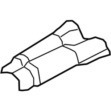 BMW 51-48-7-349-373 Fuel Tank Heat Insulation