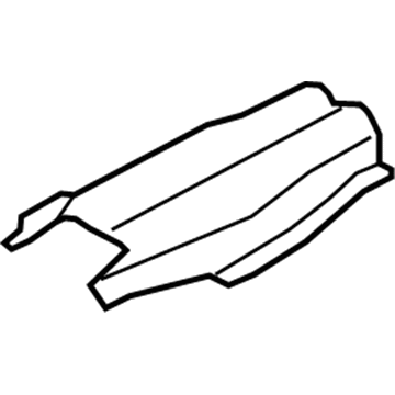 BMW 51-48-7-202-846 Heat Insulation, Tunnel