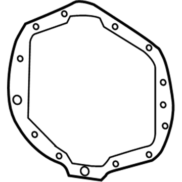 GM 12471447 Gasket, Rear Axle Housing Cover