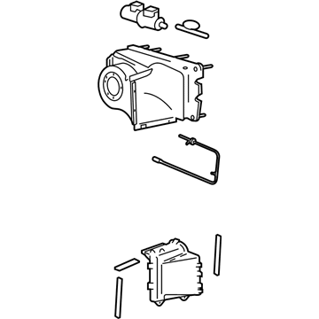 Ford AC2Z-19B555-A Blower Case