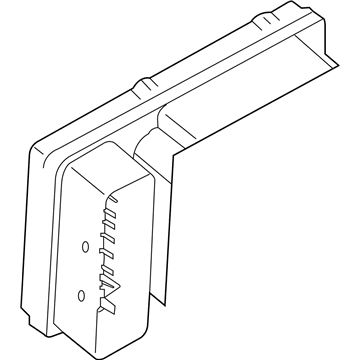 Mopar 68397222AA Anti-Lock Brake System Module