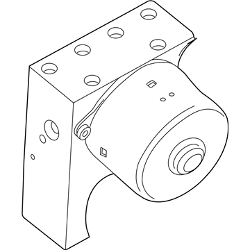 Mopar 68067671AA Electrical Anti-Lock Brake System Control