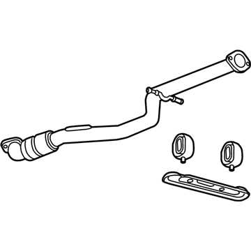 GM 84413390 Front Pipe