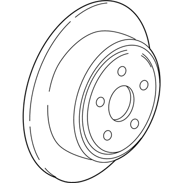 Ford 4U2Z-1V125-L Rotor